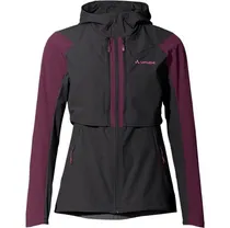 Cykeltröja Vaude Moab Zip-Off Jacket Women Cassis